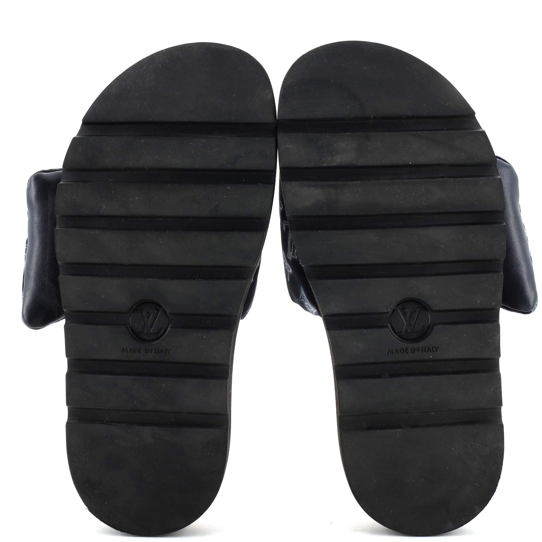 Women's Pool Pillow Comfort Mule Sandals Mahina Monogram Nylon