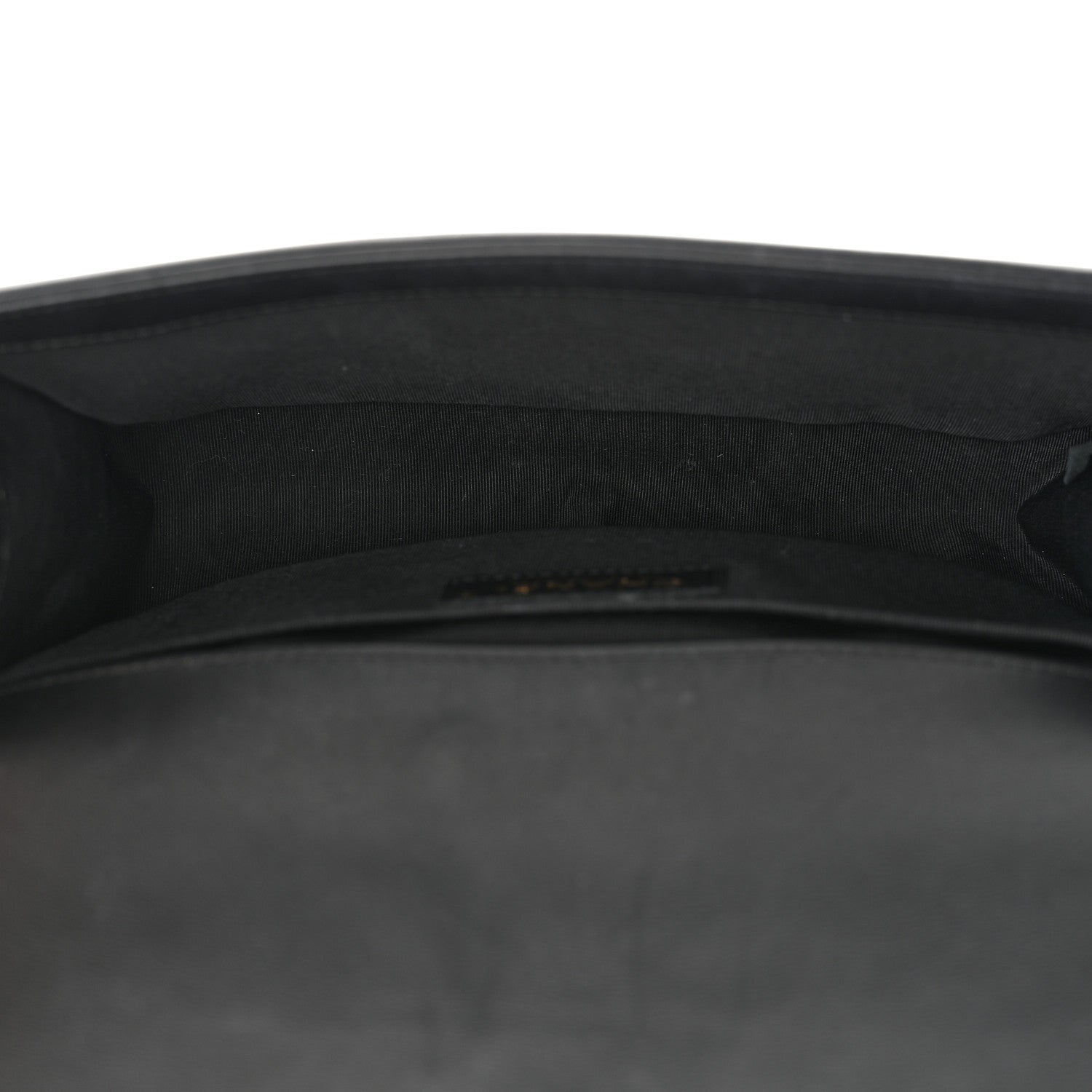 Lambskin Quilted Medium Boy Flap Black