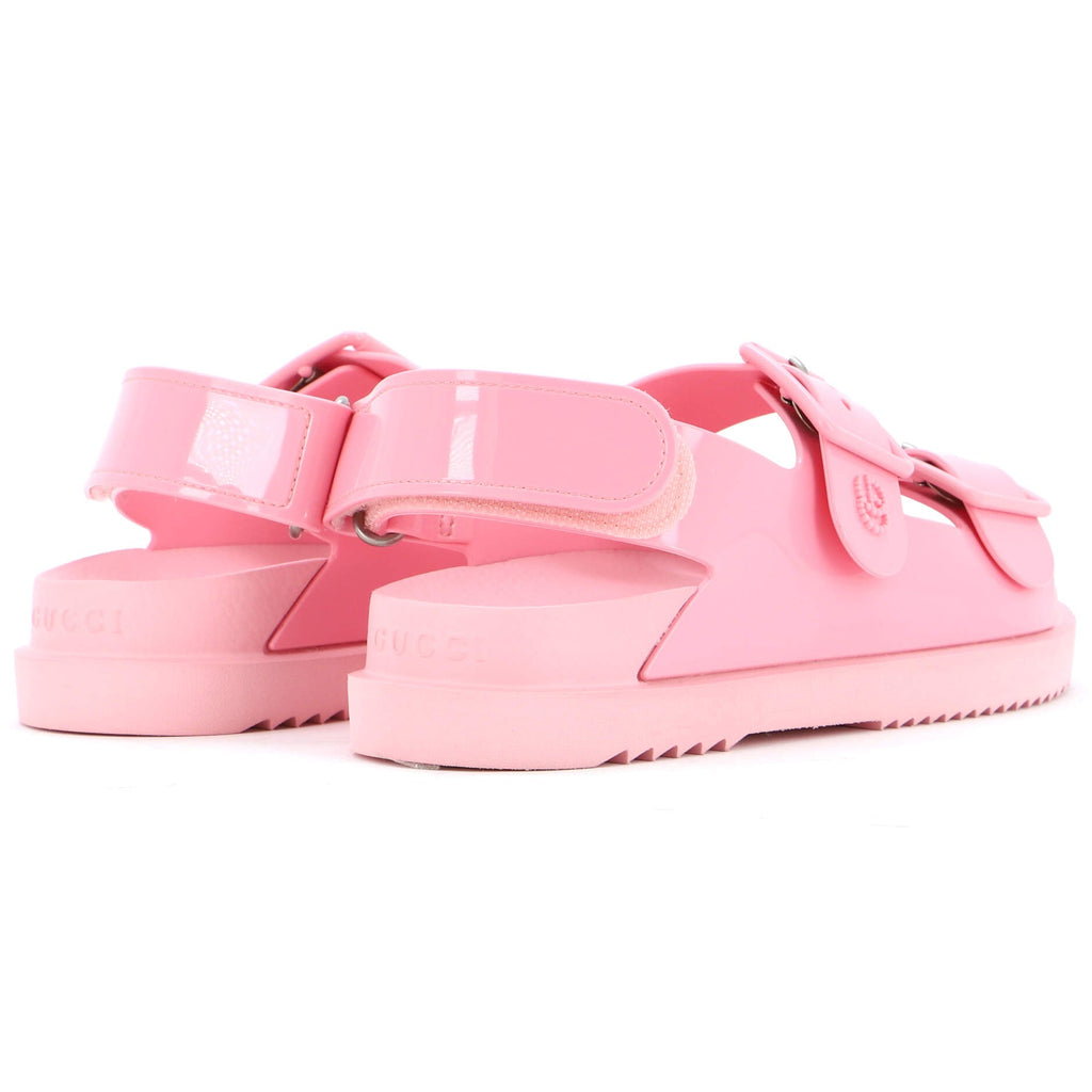 Women's Mini GG Slingback Sandals Rubber