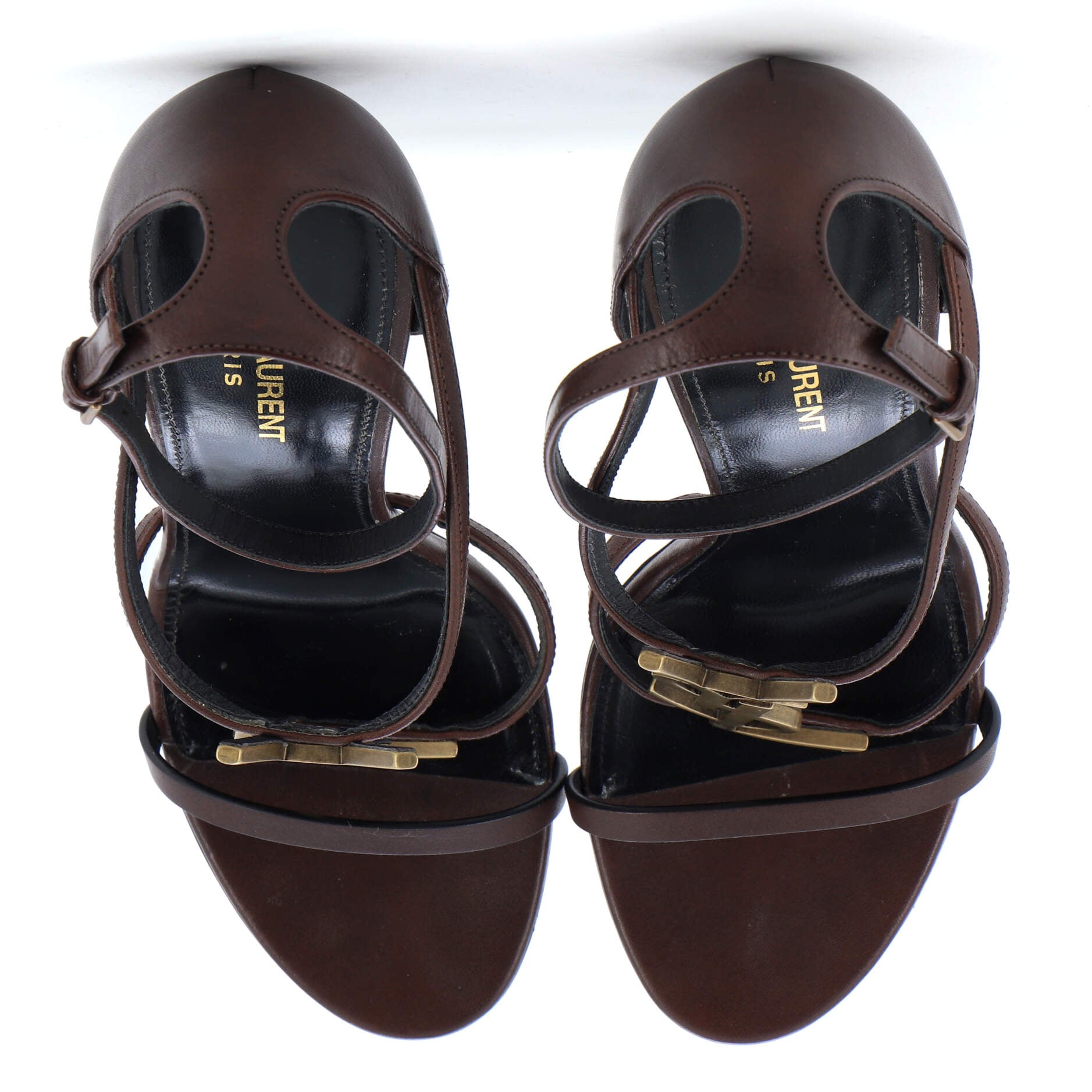 Women's Cassandra Heeled Sandals Leather 100
