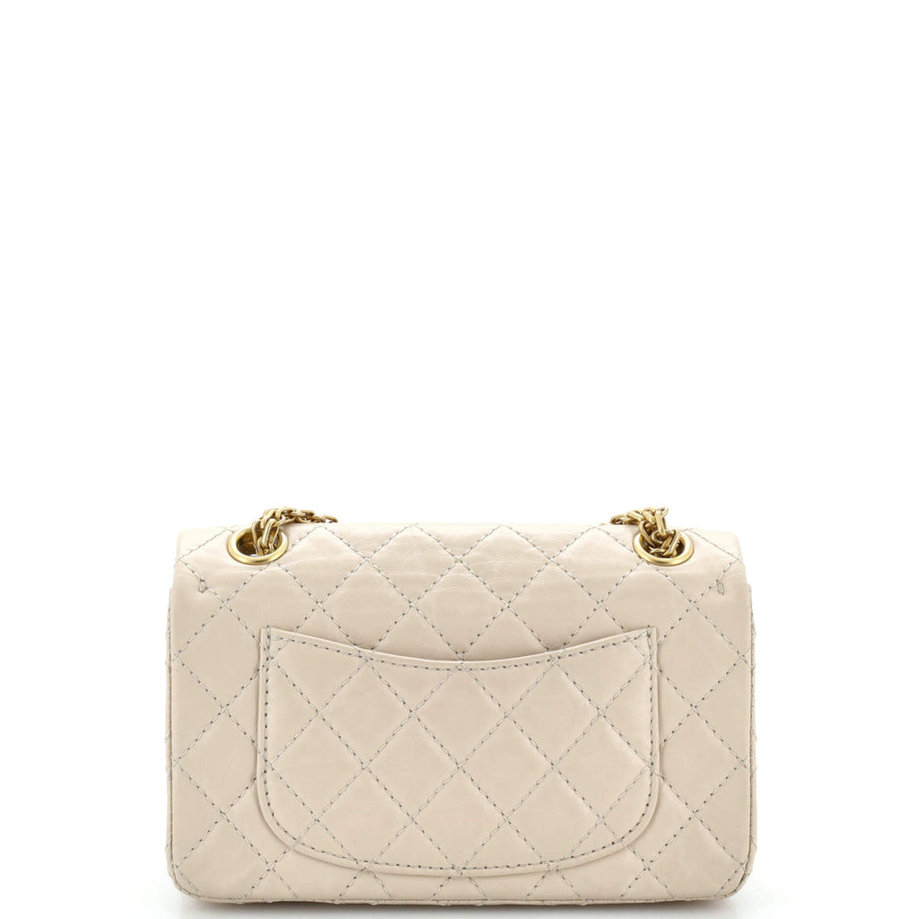 Reissue 2.55 Flap Bag Quilted Aged Calfskin Mini