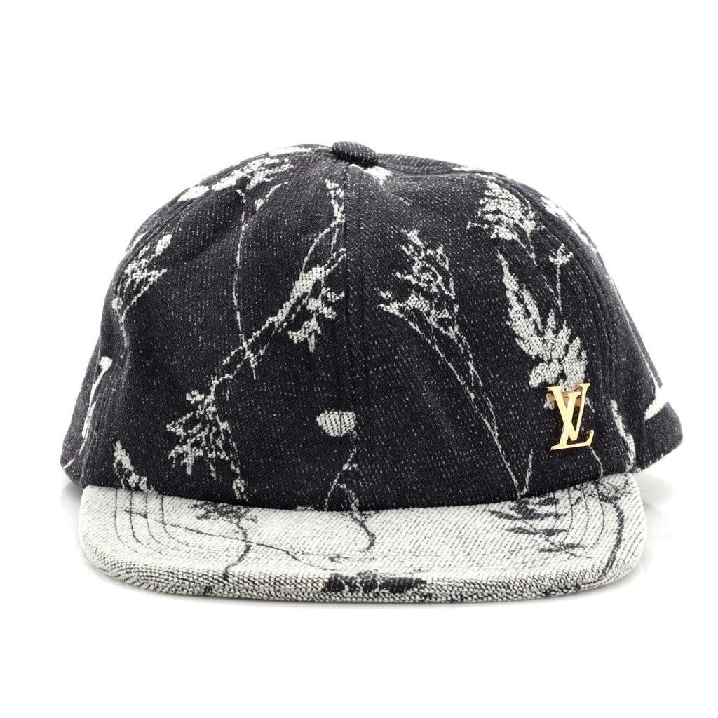 Easy Fit Baseball Cap Flower Printed Cotton