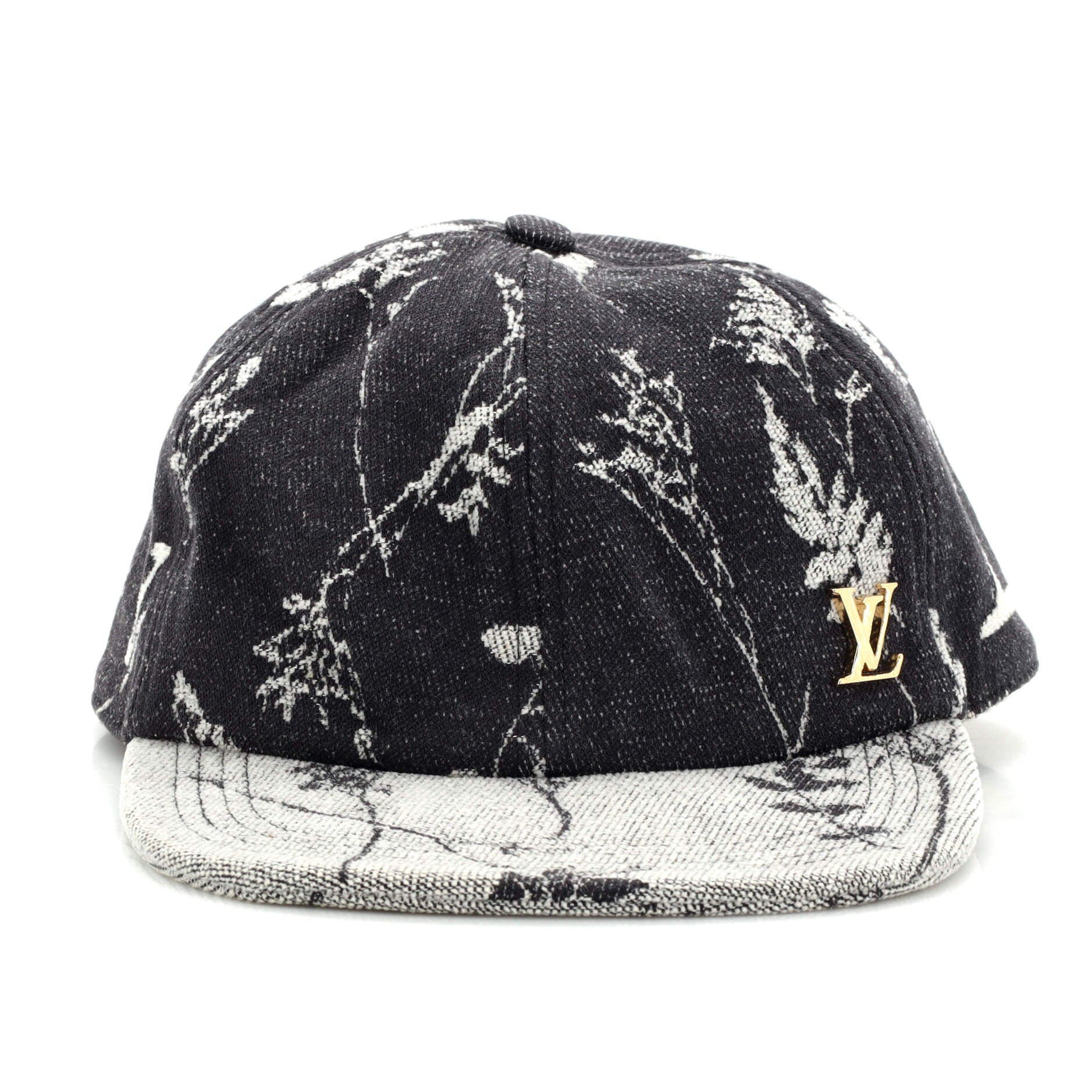 Easy Fit Baseball Cap Flower Printed Cotton