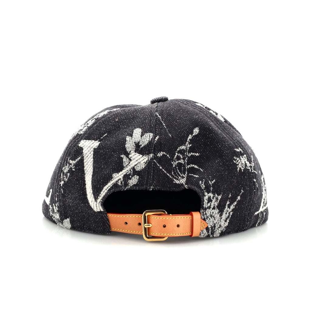 Easy Fit Baseball Cap Flower Printed Cotton
