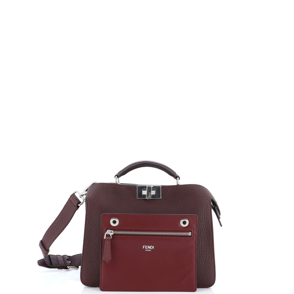 Peekaboo ISeeU Bag Leather Mini