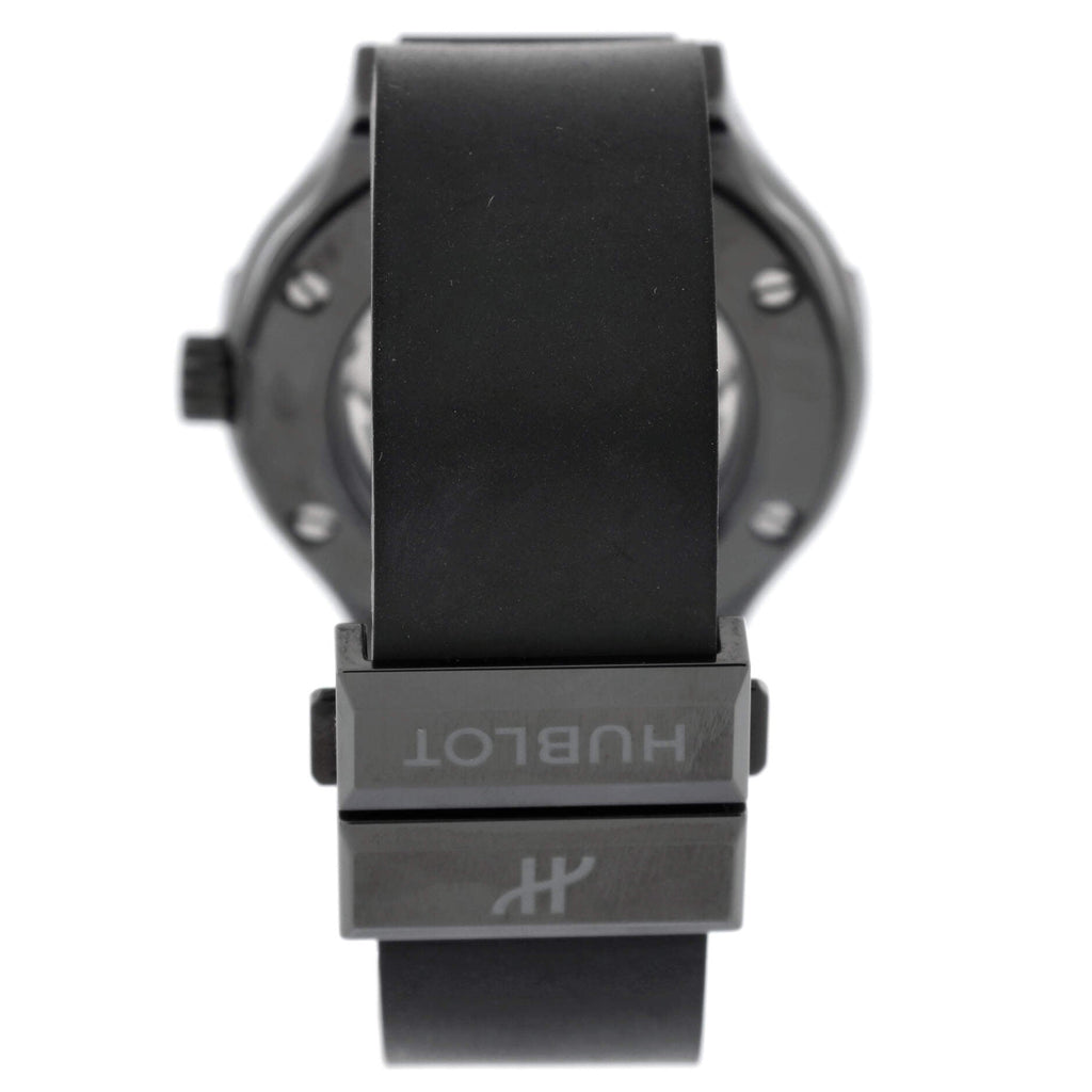 Classic Fusion Original Black Magic Automatic Watch Ceramic and Rubber 38