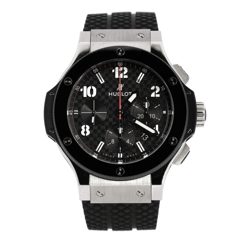 Big Bang Chronograph Automatic Watch Stainless Steel with Ceramic and Rubber 44