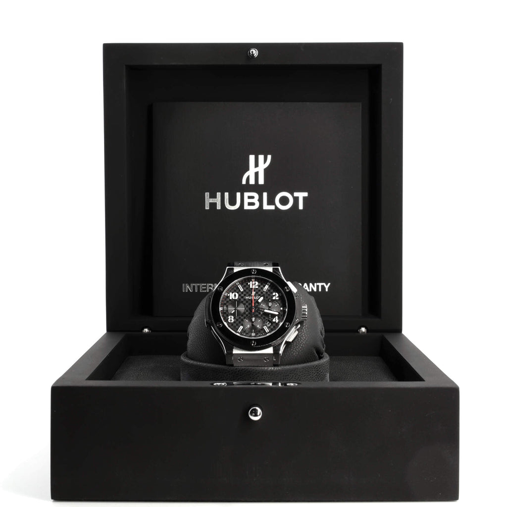 Big Bang Chronograph Automatic Watch Stainless Steel with Ceramic and Rubber 44