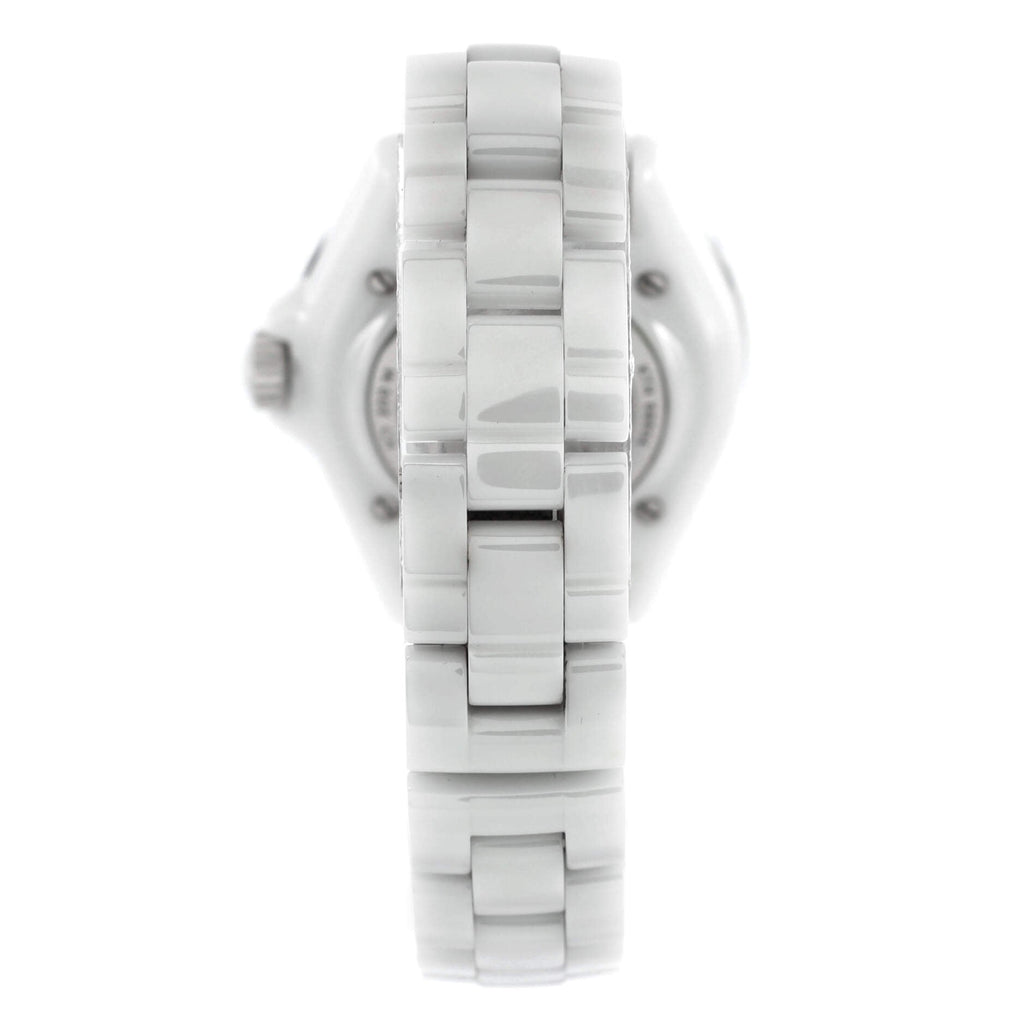 J12-20 Limited Edition Quartz Watch Ceramic and Stainless Steel with Diamonds 33