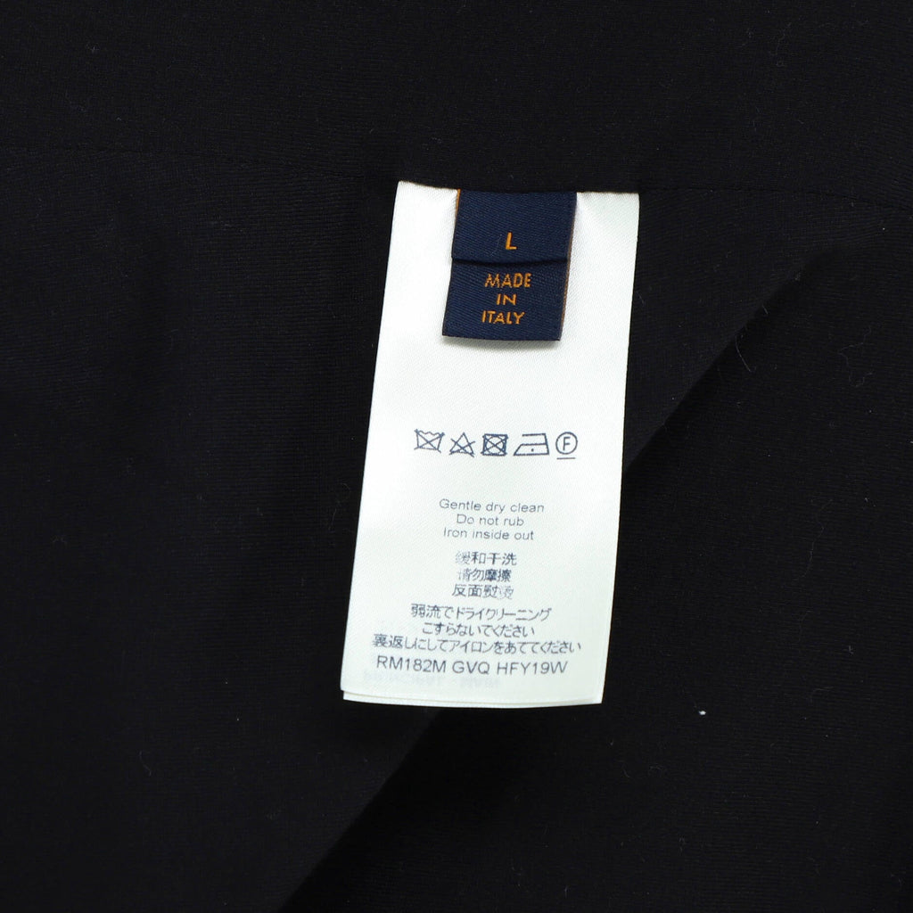 Men's Zip Up Jacket Monogram Velvet