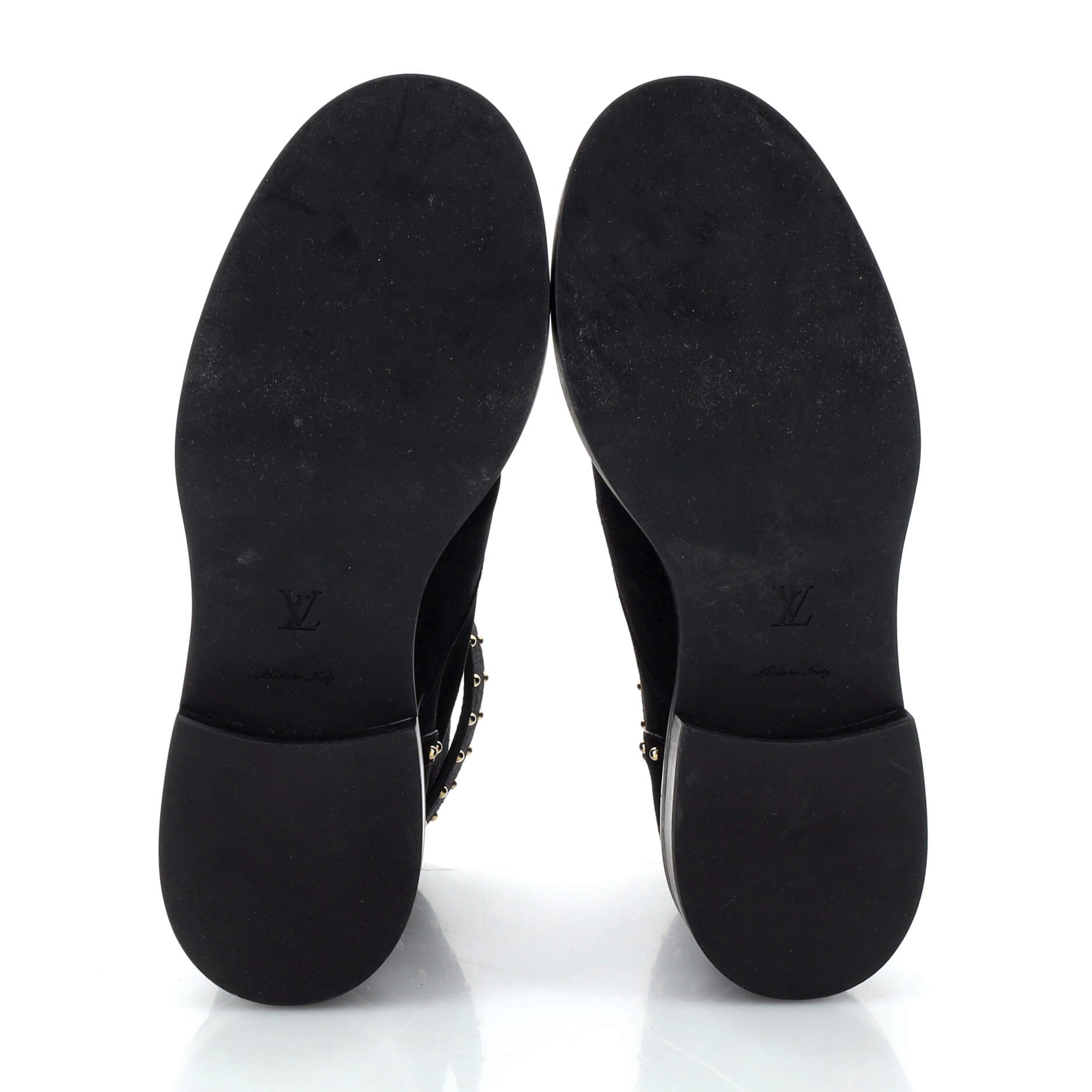 Women's Wonderland Flat Ranger Boots Studded Suede