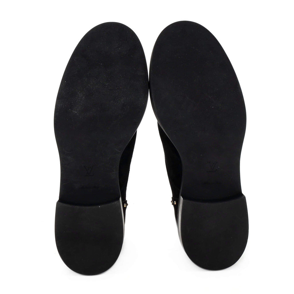 Women's Wonderland Flat Ranger Boots Studded Suede