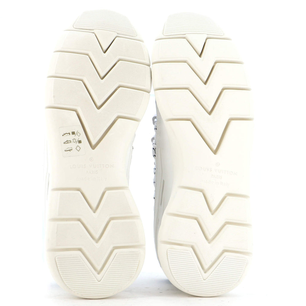 Men's Fastlane Sneakers Monogram Denim and Rubber