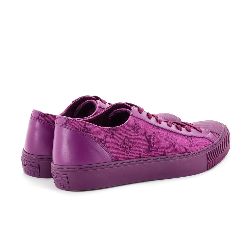 Men's Tattoo Low-Top Sneakers Monogram Canvas