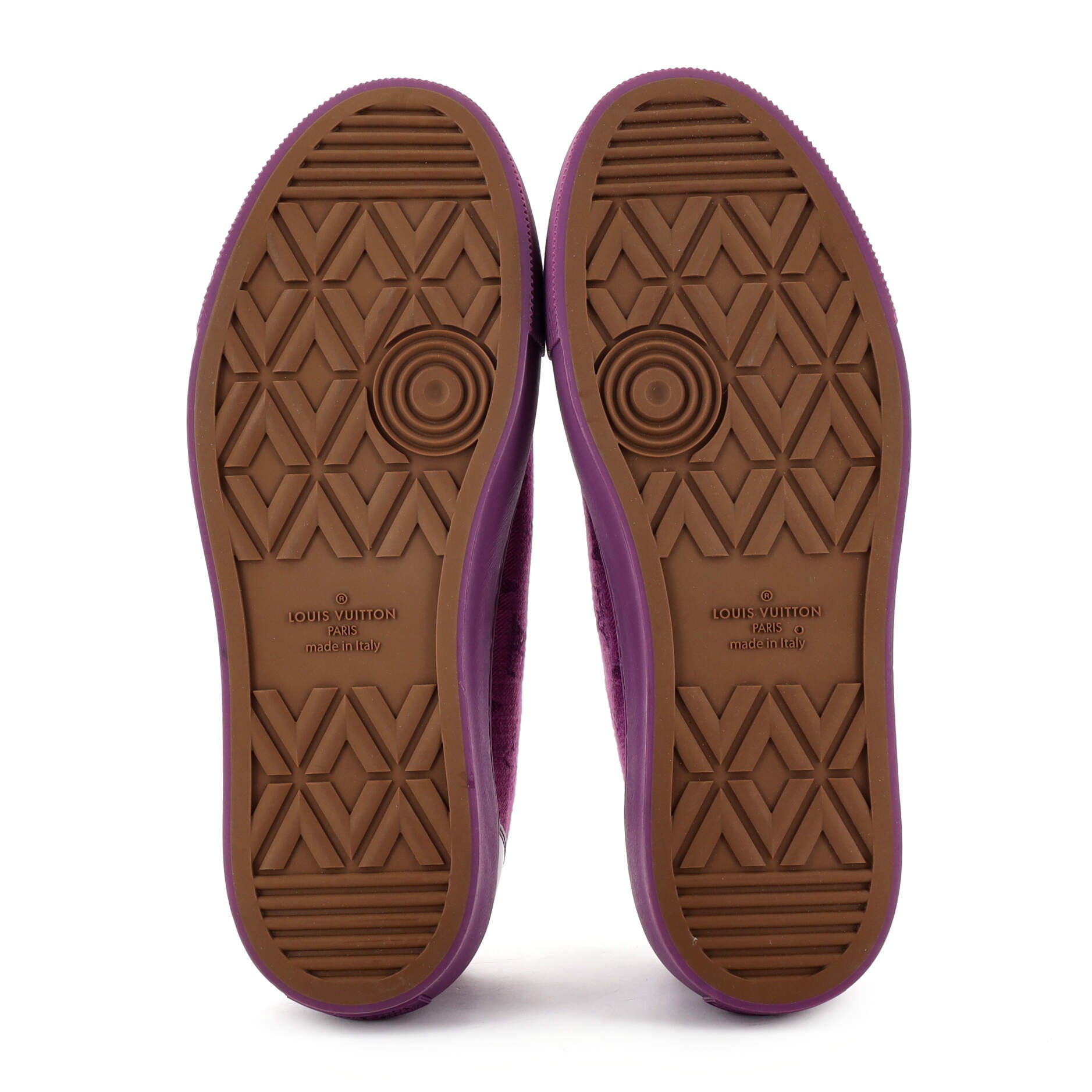 Men's Tattoo Low-Top Sneakers Monogram Canvas