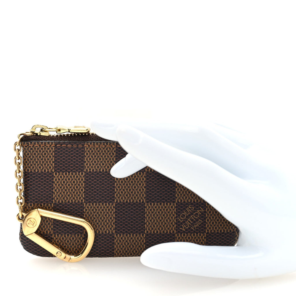Damier Ebene Key Pouch