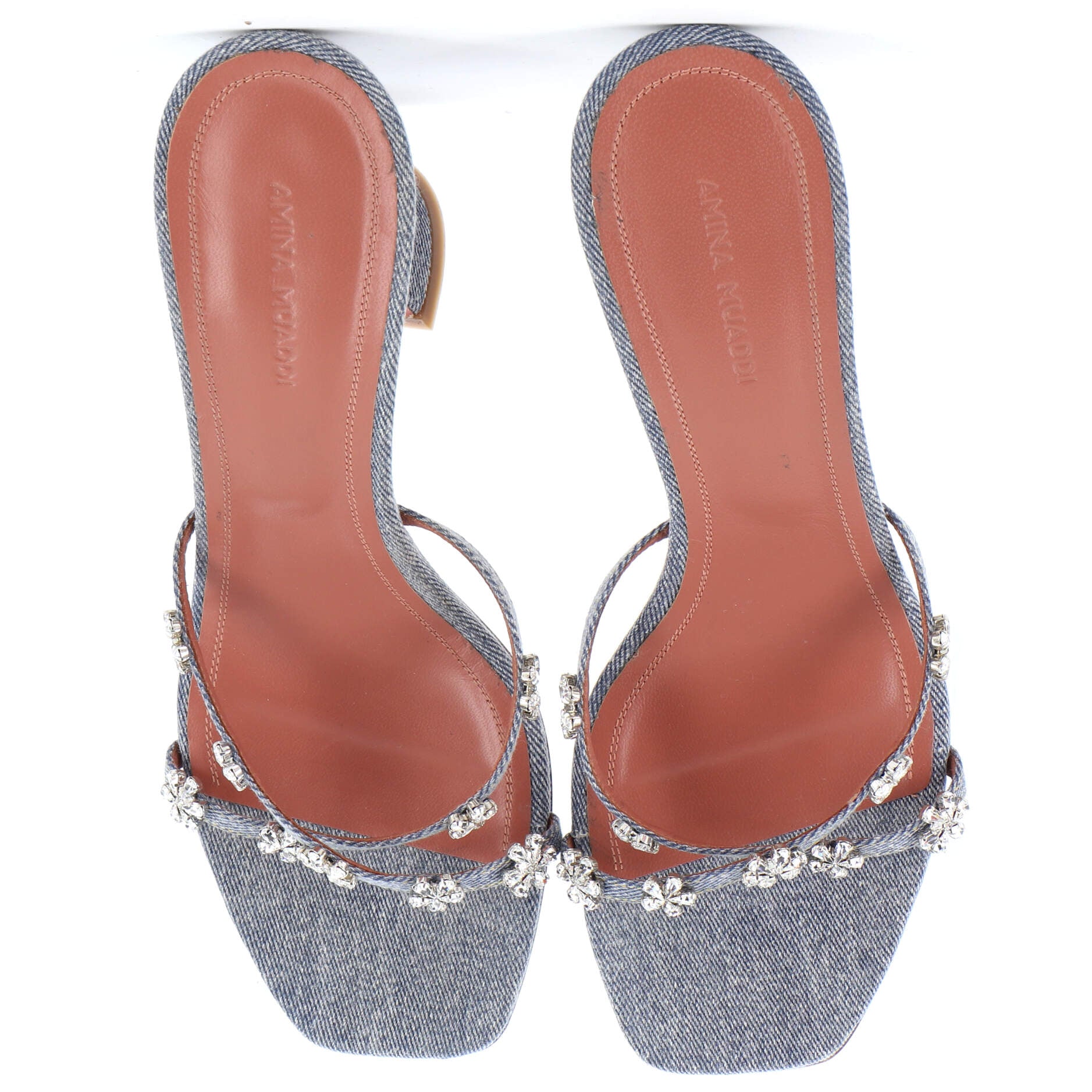 Women's Lily Heeled Sandals Denim 95