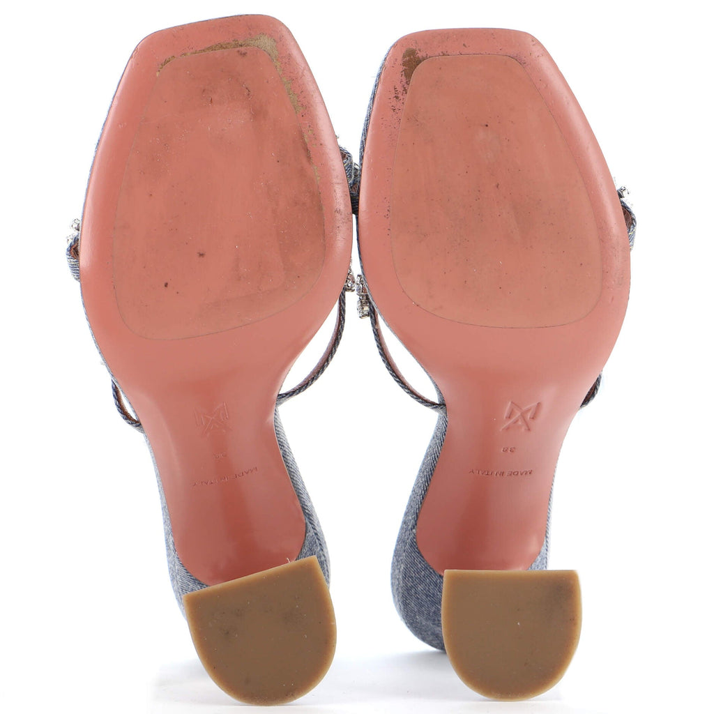 Women's Lily Heeled Sandals Denim 95