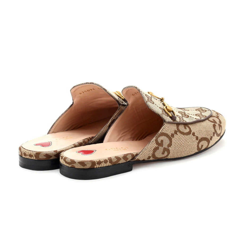 Women's Princetown Mules GG Canvas