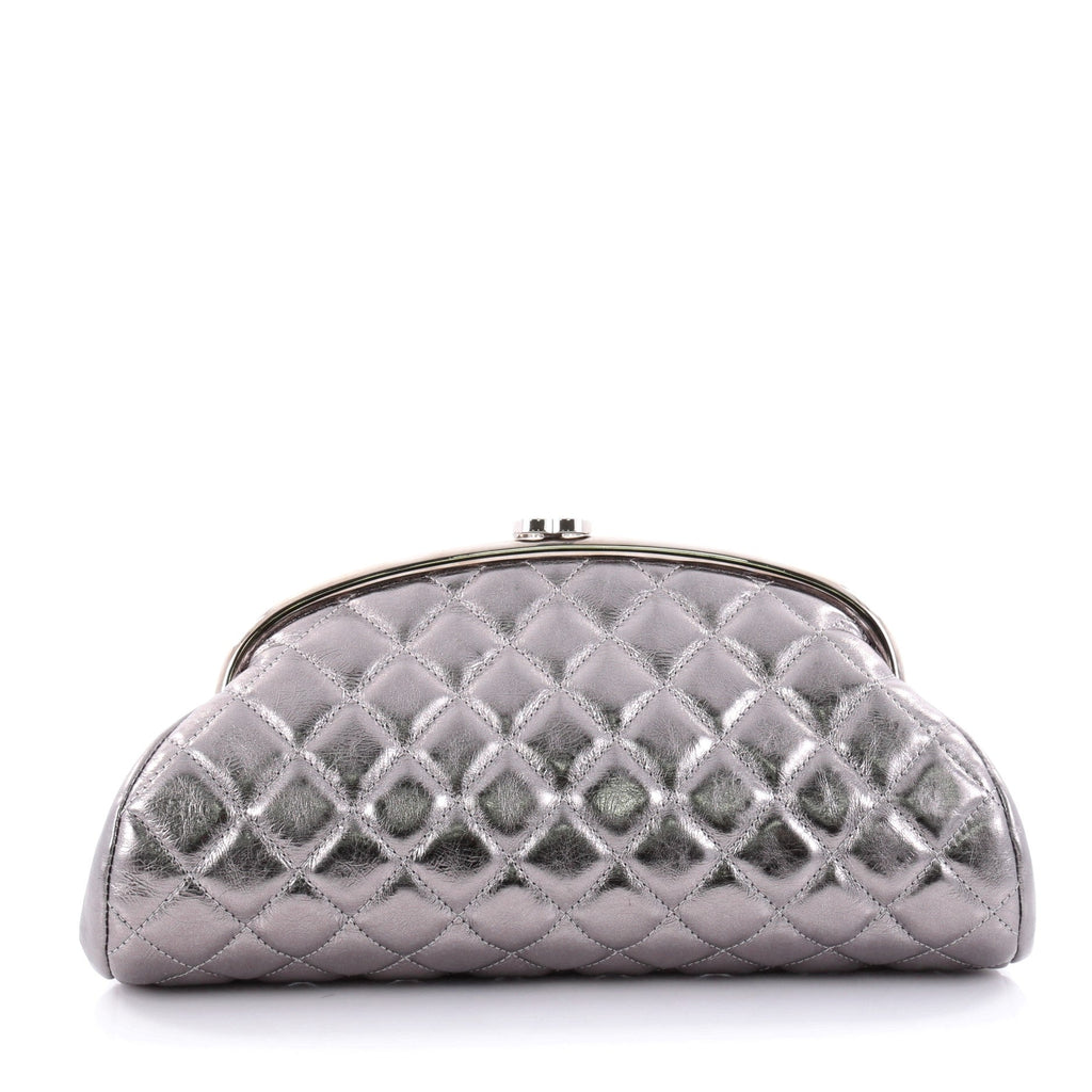 Timeless Clutch Quilted Aged Calfskin