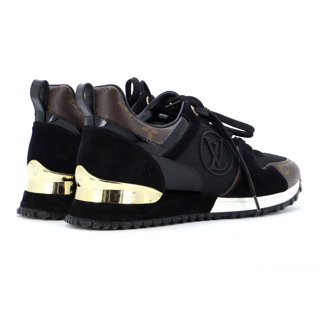 Women's Run Away Sneakers Mesh with Monogram Canvas and Suede
