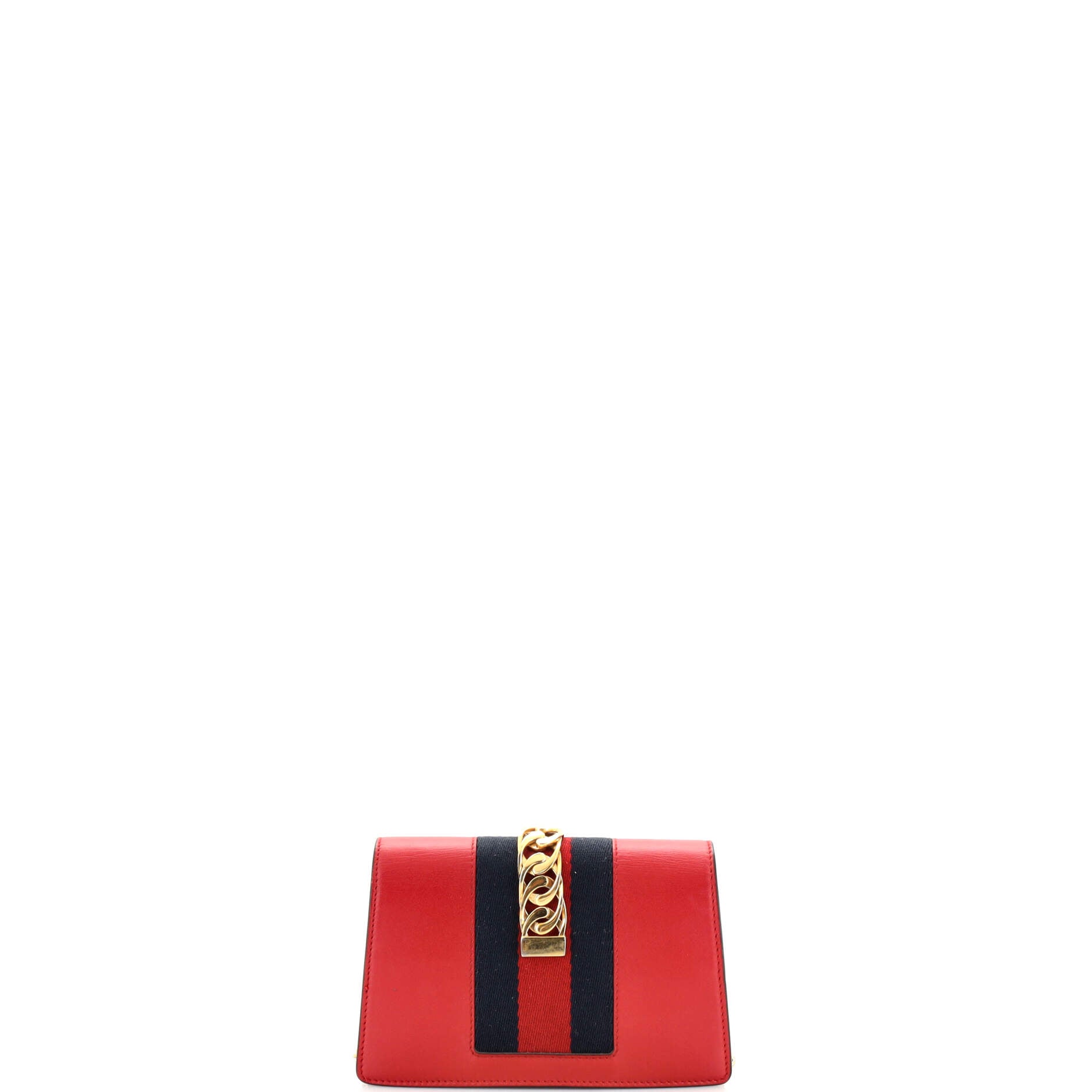 Sylvie Chain Shoulder Bag Leather Super Mini