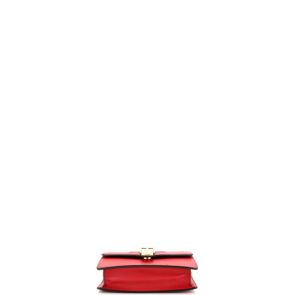 Sylvie Chain Shoulder Bag Leather Super Mini