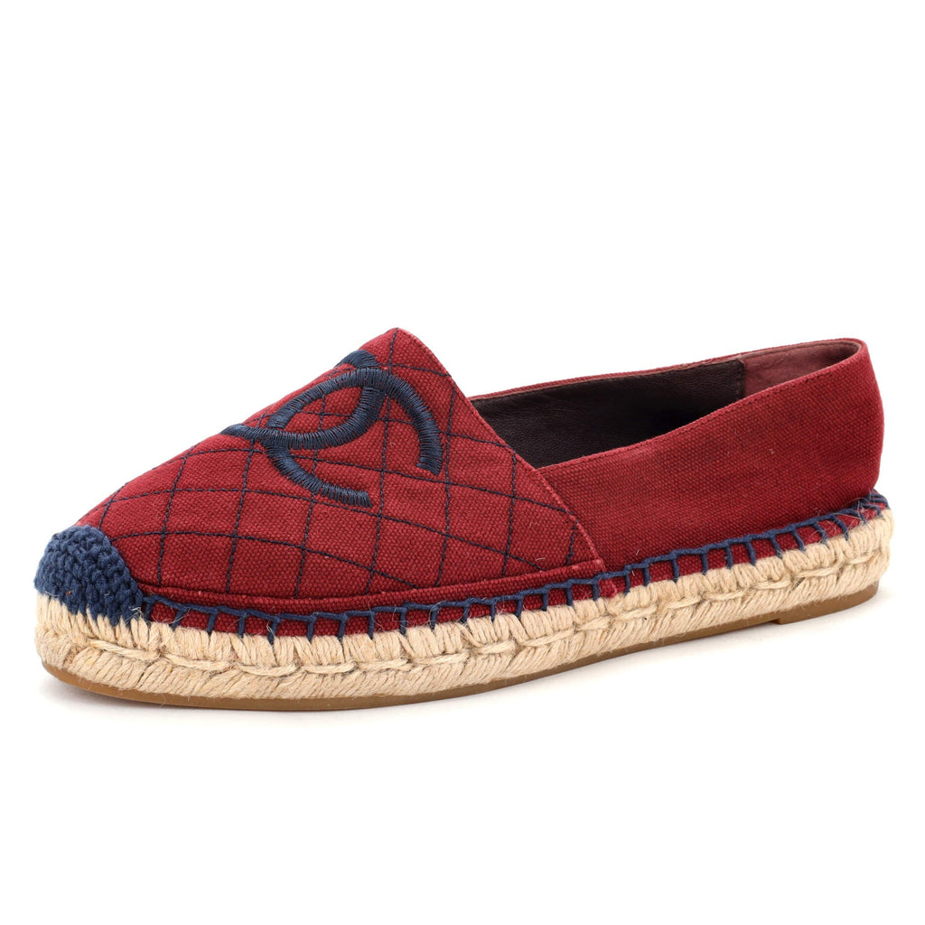 Women's CC Espadrilles Quilted Canvas