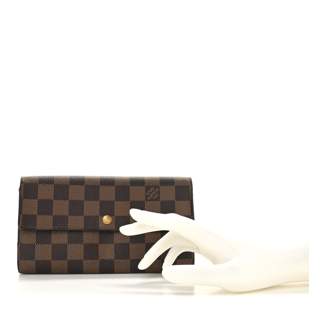 Damier Ebene Sarah Wallet