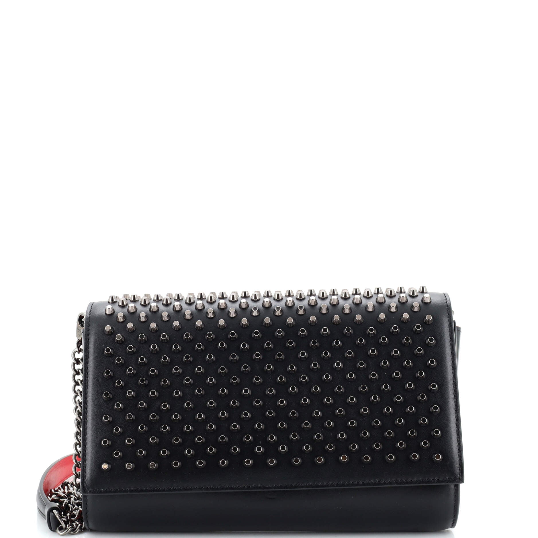 Paloma Clutch Spiked Leather