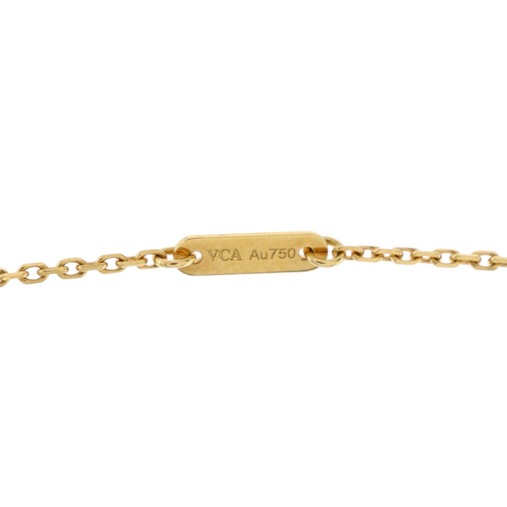 Frivole Pendant Necklace 18K Yellow Gold and Diamond Mini