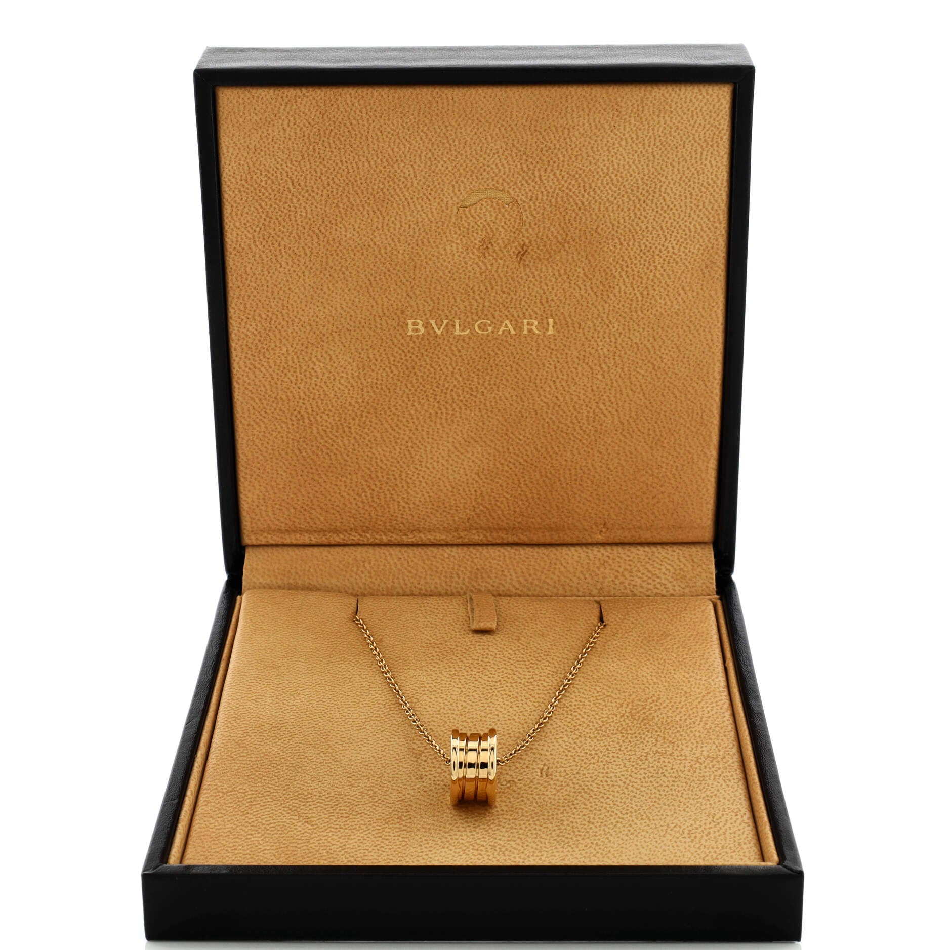 B.Zero1 Pendant Necklace 18K Yellow Gold Small