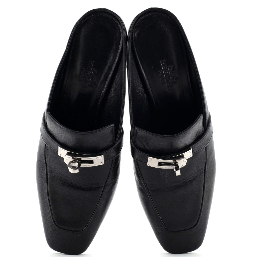 Women's Blossom Mule Pumps Leather