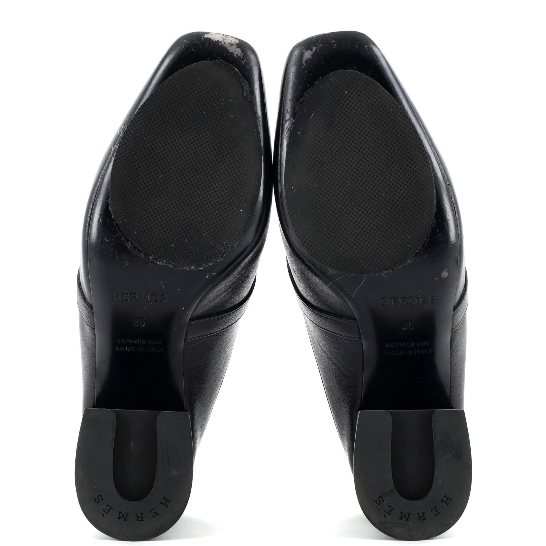 Women's Blossom Mule Pumps Leather