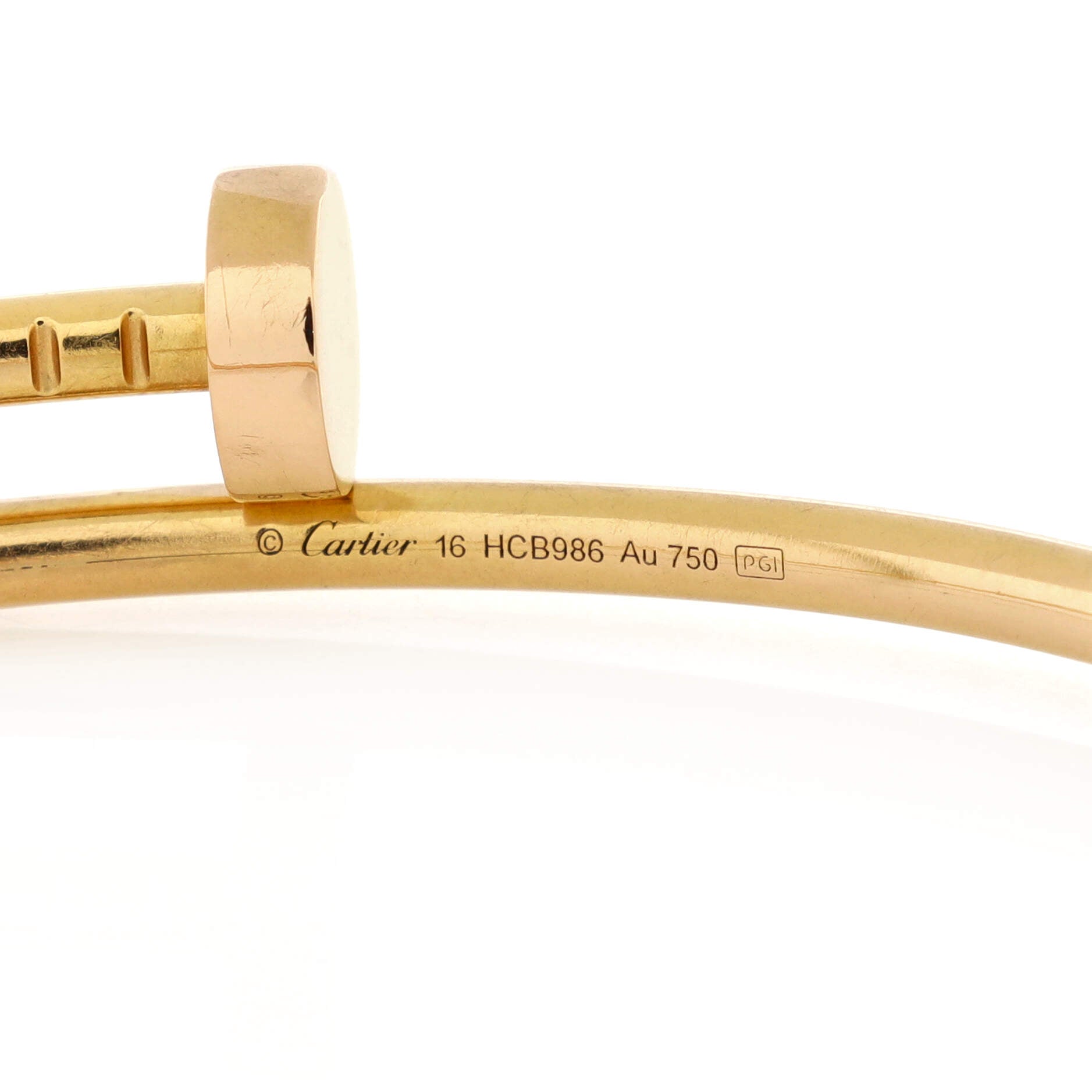 Juste un Clou Bracelet 18K Rose Gold Small