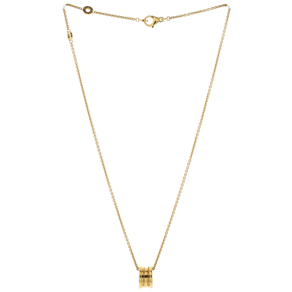 B.Zero1 Pendant Necklace 18K Yellow Gold Small