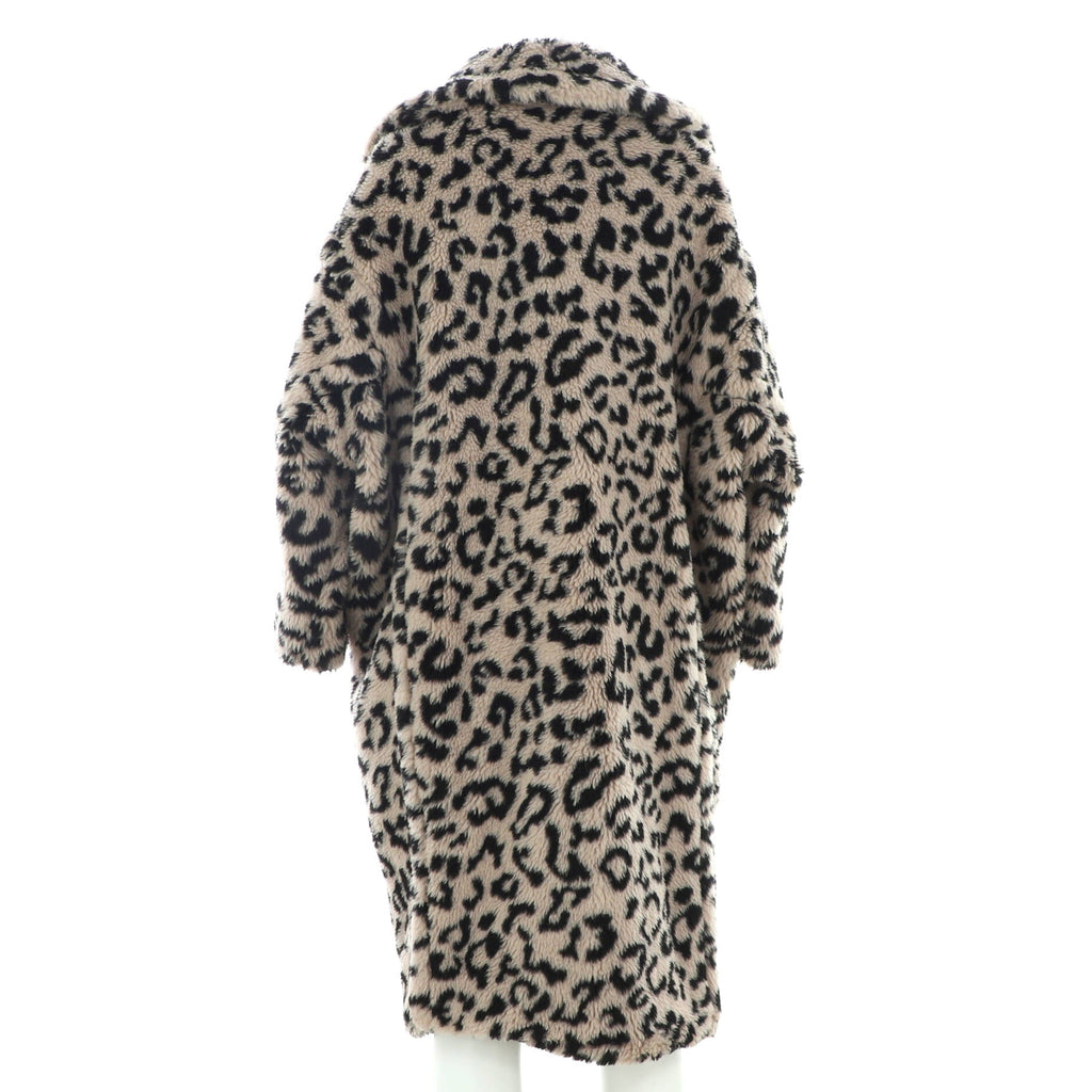 Women's Edy Teddy Bear Icon Coat Printed Alpaca Blend