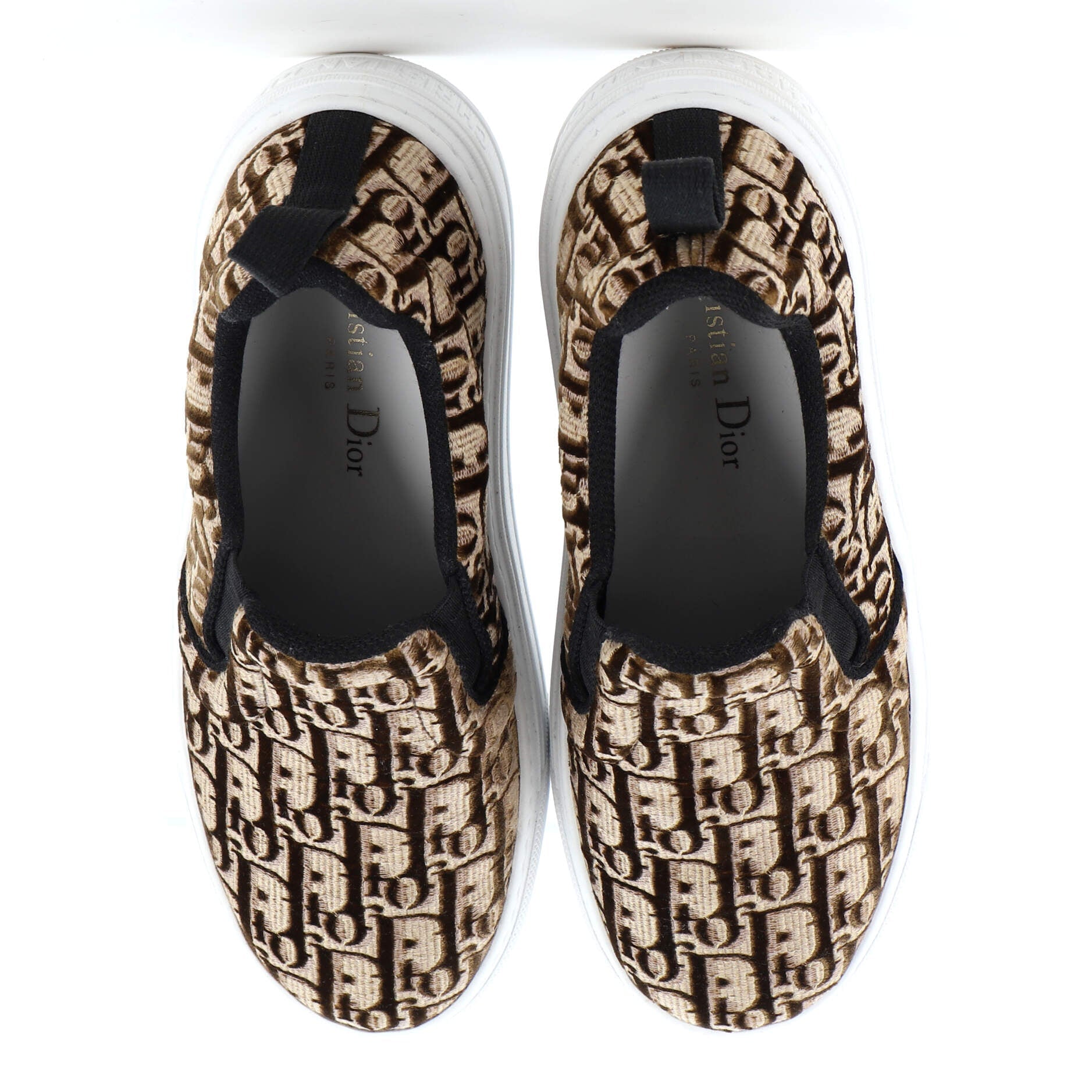 Women's Solar Slip-On Sneakers Oblique Velvet