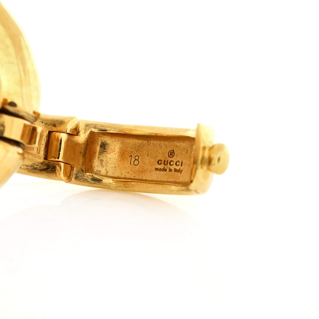 Horsebit Chain Bracelet 18K Yellow Gold Large