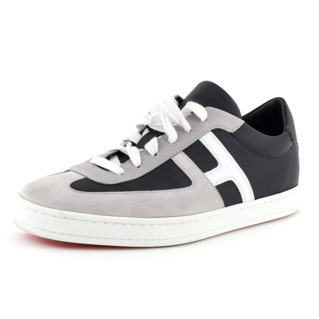 Men's Boomerang Sneakers Leather and Suede