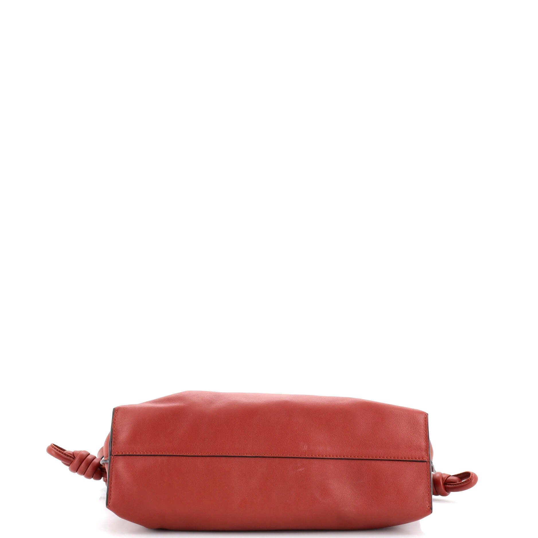 Flamenco Knot Clutch Leather Medium