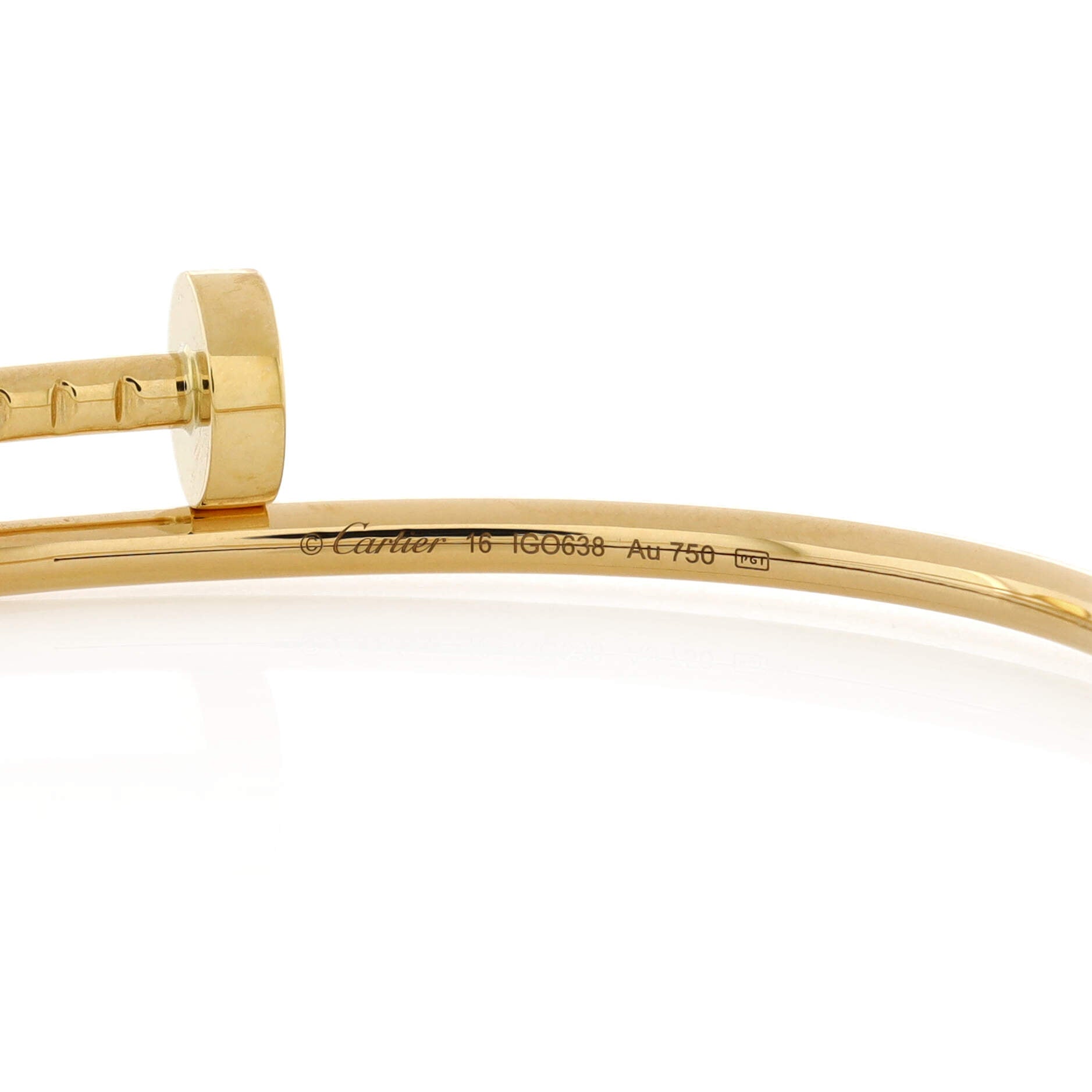 Juste un Clou Bracelet 18K Yellow Gold Small