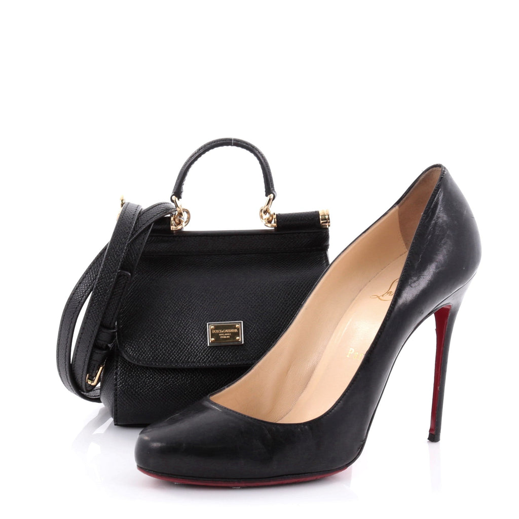 Miss Sicily Handbag Leather Mini