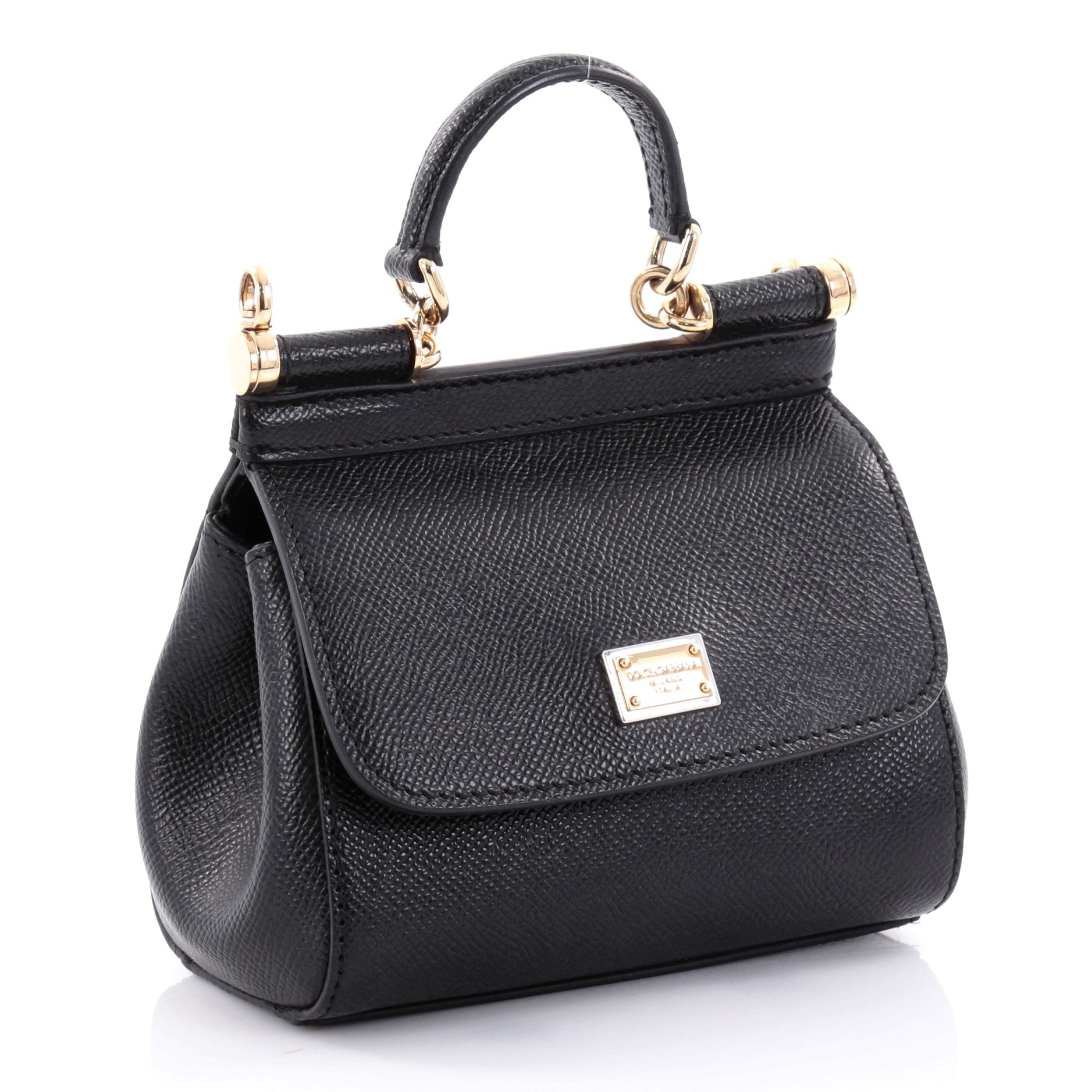 Miss Sicily Handbag Leather Mini