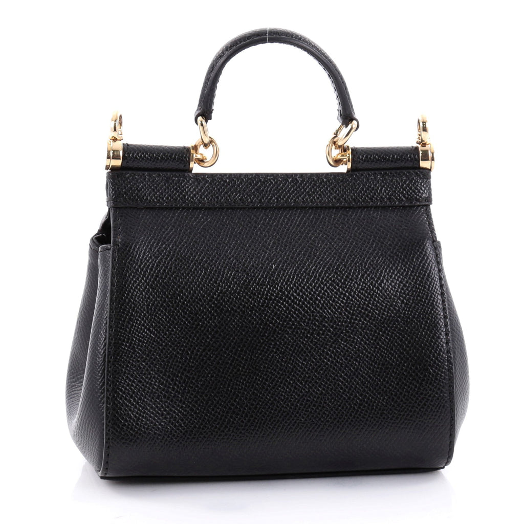 Miss Sicily Handbag Leather Mini