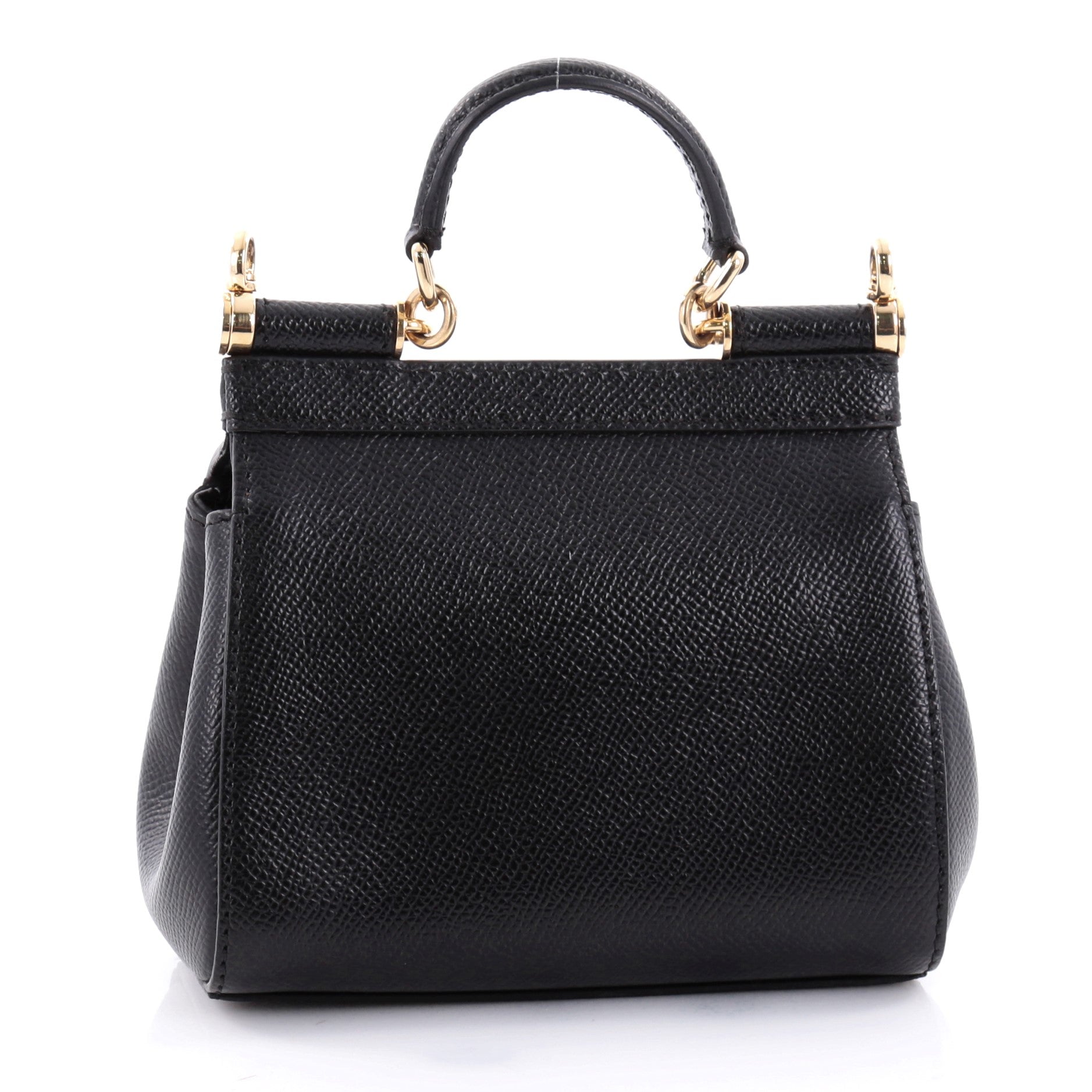 Miss Sicily Handbag Leather Mini