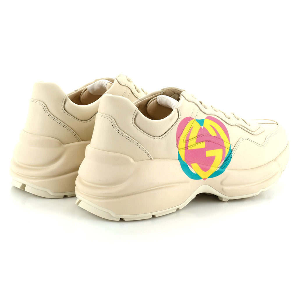 Rhyton Sneakers Printed Leather