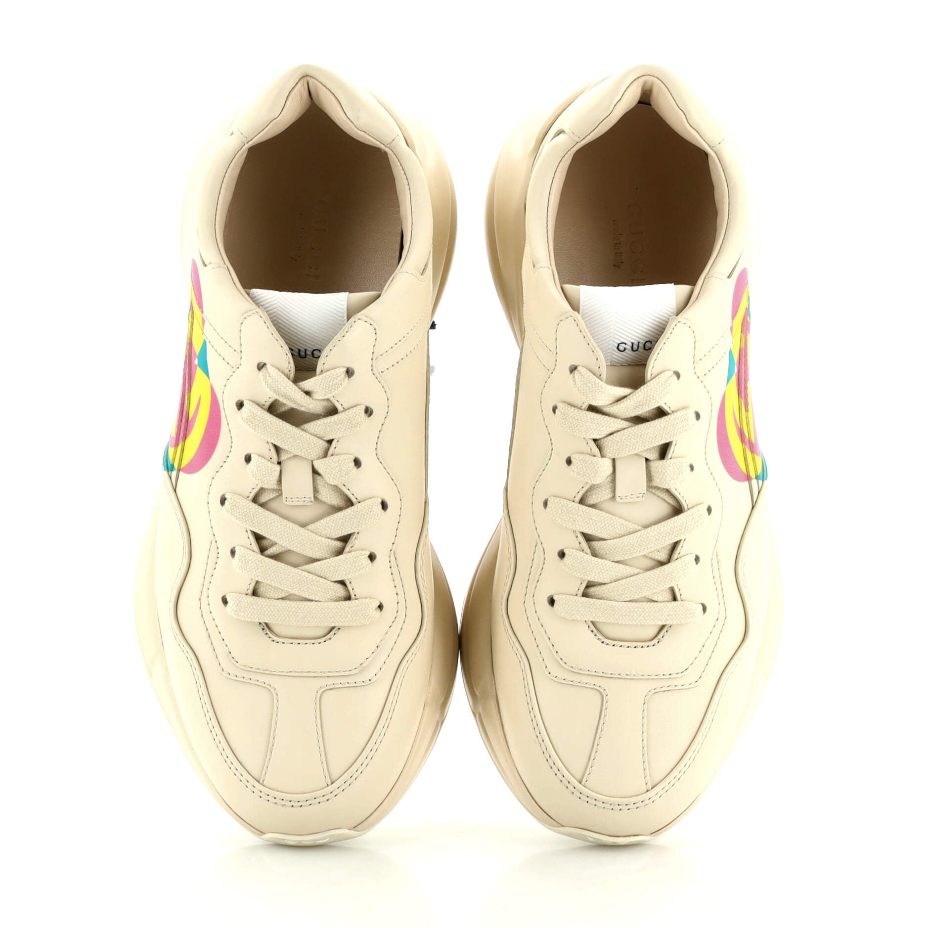 Rhyton Sneakers Printed Leather