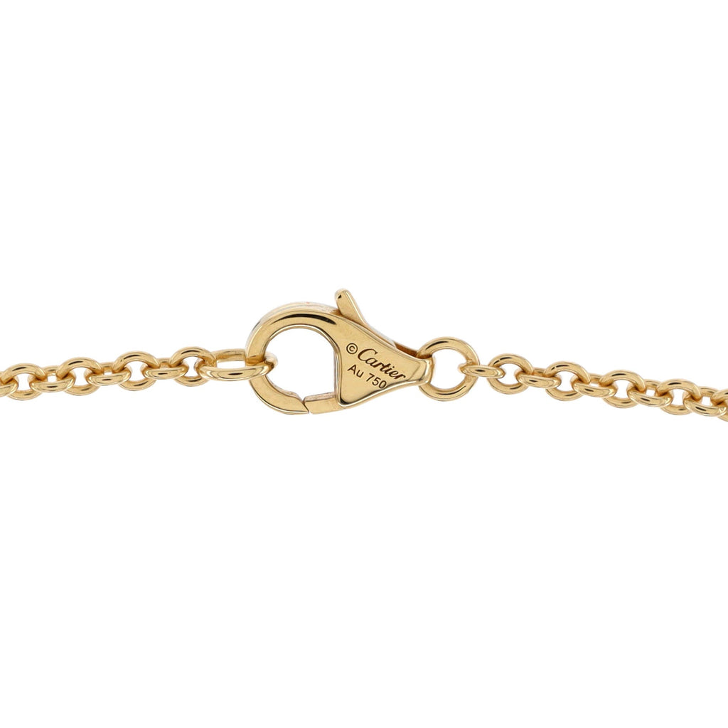Love Interlocking Necklace 18K Yellow Gold