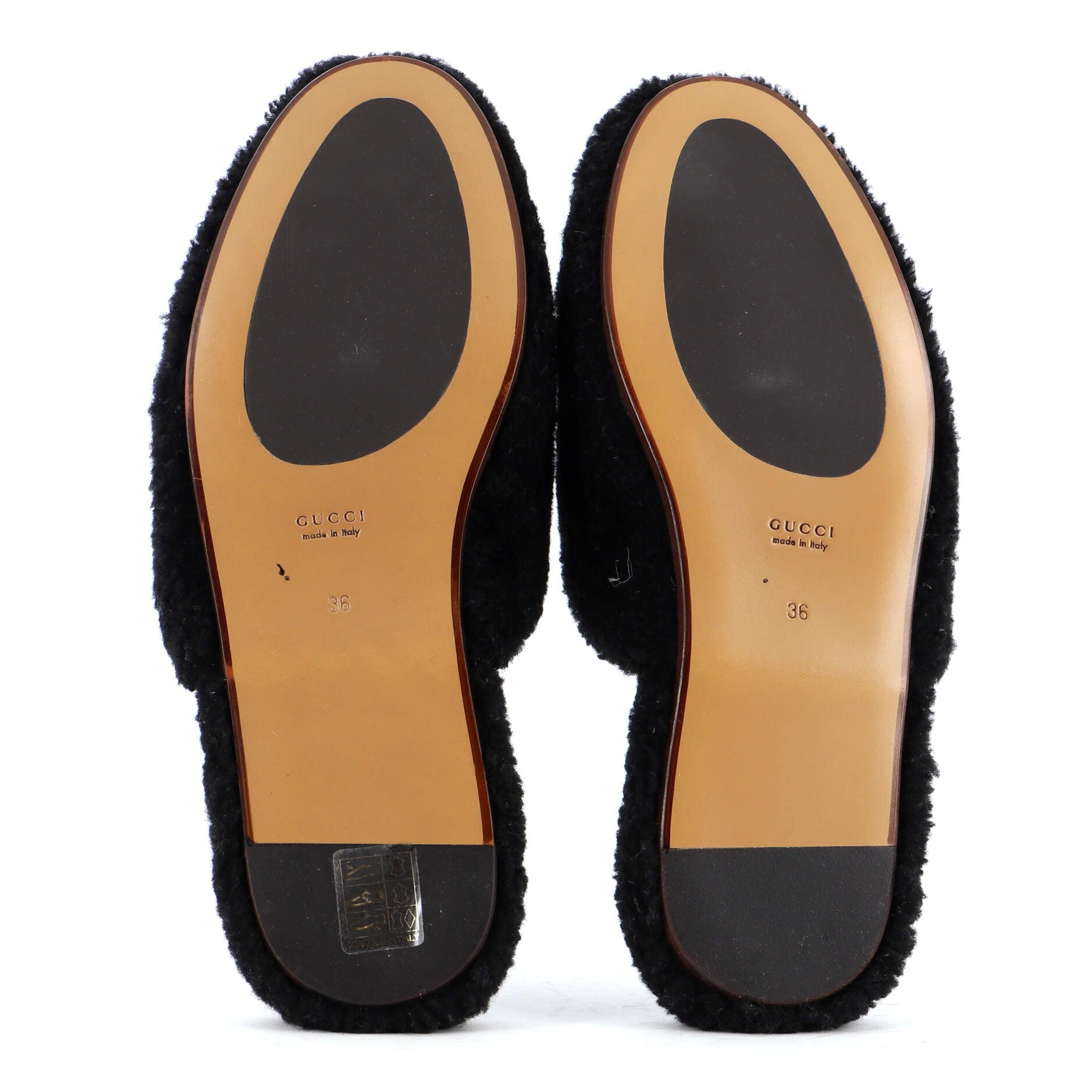 Women's Eileen Interlocking G Slippers Shearling